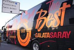 Galatasaray kafilesi dev derbi için RAMS Park'a ulaştı