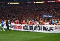 Dev derbide 'Dezenformasyona kırmızı kart' mesajı