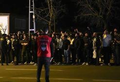 Derbi sonrası Fenerbahçe'ye Samandıra'da tepkili karşılama