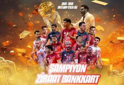 Voleybol SMS Grup Efeler Ligi'nde ŞAMPİYON ZİRAAT BANKKART