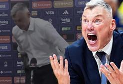 Jasikevicius kendine hakim olamadı, basın toplantısını terk etti 'Saygısızca!'