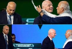 Infantino'nun gözünün önünde İsrail temsilcisine büyük tepki! 'Ben bu adamın elini sıkmam'