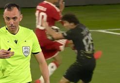 Almanlar çılgına döndü! İşte Bayern Münih'in penaltı beklediği pozisyon