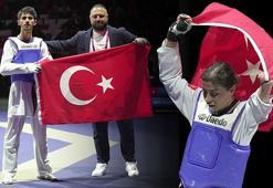 Para tekvandocu Mahmut Bozteke ve Gamze Özcan Avrupa Şampiyonası’nda altın madalya kazandı