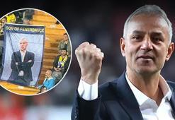 Pankart açıldı! Fenerbahçe taraftarından İsmail Kartal çağrısı