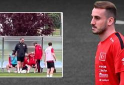 Kerem Aktürkoğlu antrenmanda sakatlandı! Gözyaşlarını tutamadı