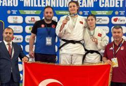 Milli judoculardan Portekiz'de 5 madalya birden