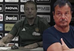 Ergin Ataman masayı yumrukladı toplantıyı terk etti 'Siz Yunanlıların da...'