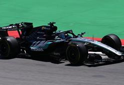 İspanya GP'sinde pole George Russell'ın