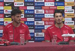 A Milli Futbol Takımı'nda Uğurcan Çakır ve Samet Akaydın açıklamalarda bulundu