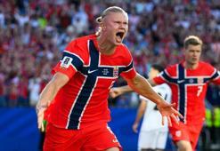 Norveç'i Haaland sırtladı