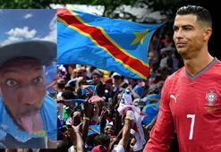 Demokratik Kongolu taraftarlar Cristiano Ronaldo'yu tiye aldı
