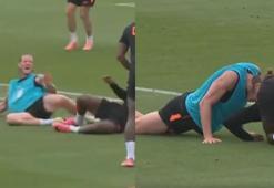 Wout Weghorst'tan takım arkadaşına sert müdahale!