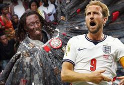 Ganalı büyücüden Harry Kane'e kara büyü! İngiltere-Gana maçı öncesi görünmez markaj