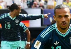 Leroy Sane şık golle sahneye çıktı! İlk kez ağları sarstı