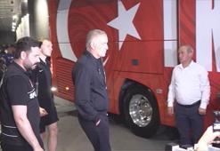 Dünya Kupası'na veda eden A Milli Futbol Takımı yurda döndü