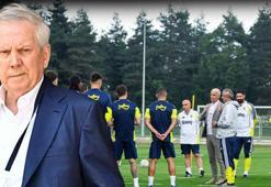 Aziz Yıldırım'dan Topuk Yaylası'nda futbolcularla gece toplantısı