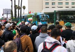 İran Milli Takımı taraftarları Tijuana'da takımlarını uğurladı