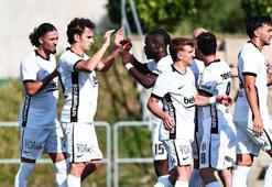 (ÖZET) Beşiktaş hazırlık maçında Gyirmot'u mağlup etti