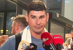 Ruslan Malinovskyi Trabzon'a geldi... 'Hocamız beni çok etkiledi'