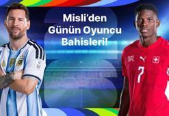 Messi, Arjantin’i sırtlamaya devam ediyor! İsviçre’nin skorer ismi Breel Embolo… İşte Misli’den günün oyuncu bahisleri
