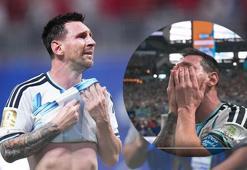Geri dönüşün baş kahramanı oldu! Lionel Messi maç sonu gözyaşlarına boğuldu