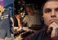 Galatasaray'ın yıldızı Lucas Torreira Boğaz'da! Fotoğrafı gündem oldu