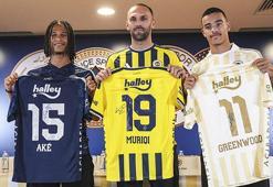 Fenerbahçe yeni transferleri Mason Greenwood, Nathan Ake ve Vedat Muriqi için imza töreni düzenlendi