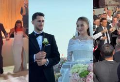 İsmail Yüksek'in düğününde yok yok! Galatasaraylı isimler de katıldı: Skriniar'dan Ankara havası performansı
