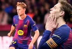 Barcelona'da Frenkie de Jong şoku! Dünya Kupası'ndan sakat dönmüştü...