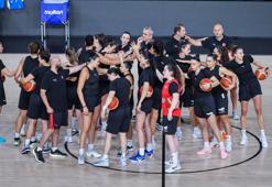 A Milli Kadın Basketbol Takımı, hazırlıklarına devam etti