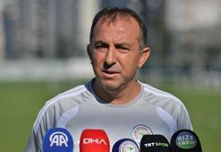 Çaykur Rizespor Teknik Direktörü Recep Uçar: İyi sonuç alarak lige devam etmek istiyoruz
