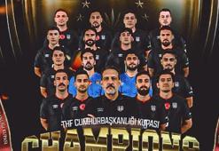 Cumhurbaşkanlığı Kupası şampiyonu Beşiktaş