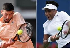 ABD Açık'ta Djokovic ve Venus Williams, ilk turda elendi