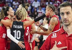 (ÖZET) Filenin Sultanları set vermedi! Çeyrek finale yükseldi | Türkiye - Azerbaycan maç sonucu: 3-0