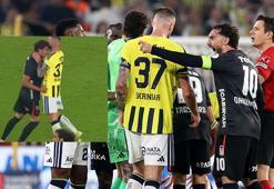 Fenerbahçe - Beşiktaş derbisinde gergin anlar! Vlahovic ve Skriniar arasında tansiyon yükseldi