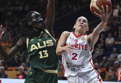 Potanın Perileri 2. maçında da mağlup... (ÖZET) Türkiye - Avustralya maç sonucu 71-87