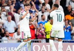 Mourinho'nun Real Madrid'i Devler Ligi'ne 3 puanla başladı... (ÖZET) Real Madrid - Inter maç sonucu 2-1