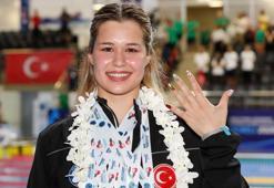 Milli sporcu Defne Kurt'tan 5'lik tarihi seri