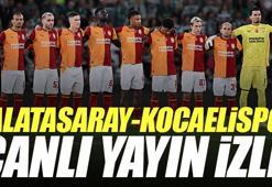 Galatasaray - Kocaelispor maçı canlı izle | GS KOCAELİ maçı şifresiz (Süper Lig maçı canlı yayın)