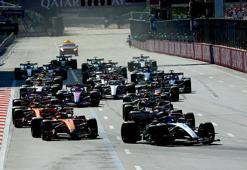 F1'da Azerbaycan GP'sini George Russell kazandı