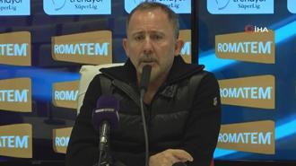 Antalyaspor Teknik Direktörü Sergen Yalçın: Kaybettiğimiz için üzgünüz