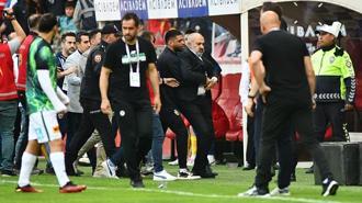 Kayserispor Başkanı Ali Çamlı sahaya girdi! Hakem Halil Umut Meler'e sert tepki
