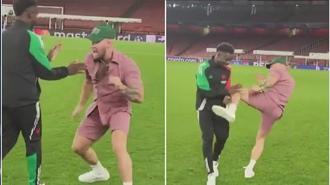 Bukayo Saka, Conor McGregor'a karşı!