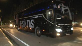 Beşiktaş kafilesi Gaziantep'te