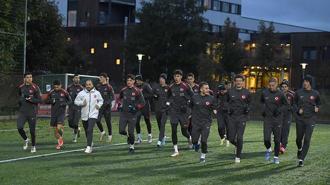 A Milli Futbol Takımımız, İzlanda maçı hazırlıklarını tamamladı