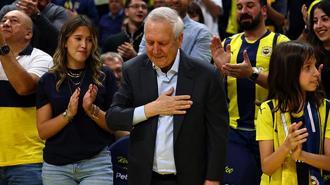 EuroLeague maçında Aziz Yıldırım'ı duygulandıran sürpriz