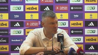 Sarunas Jasikevicius: Sahada iyi bir takım ruhu vardı