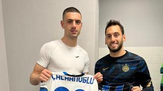 Merih Demiral ile Hakan Çalhanoğlu'ndan eğlenceli paylaşım