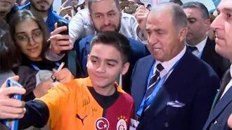 Bakü'de Fatih Terim izdihamı!